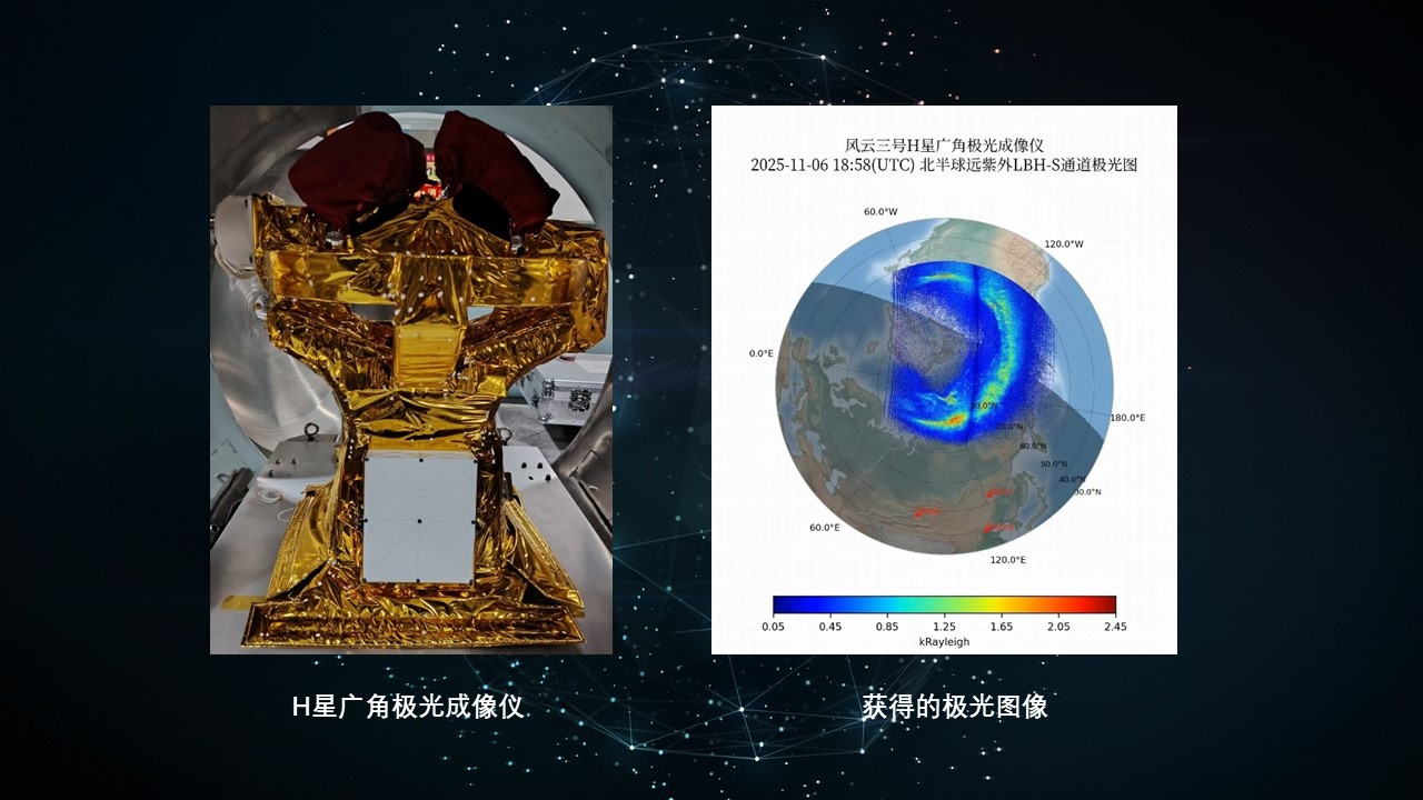 長春光機(jī)所研制的風(fēng)云三號H星雙波段廣角極光成像儀帶你看極光！